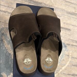 Dockers Men's Brown Slide Sandals